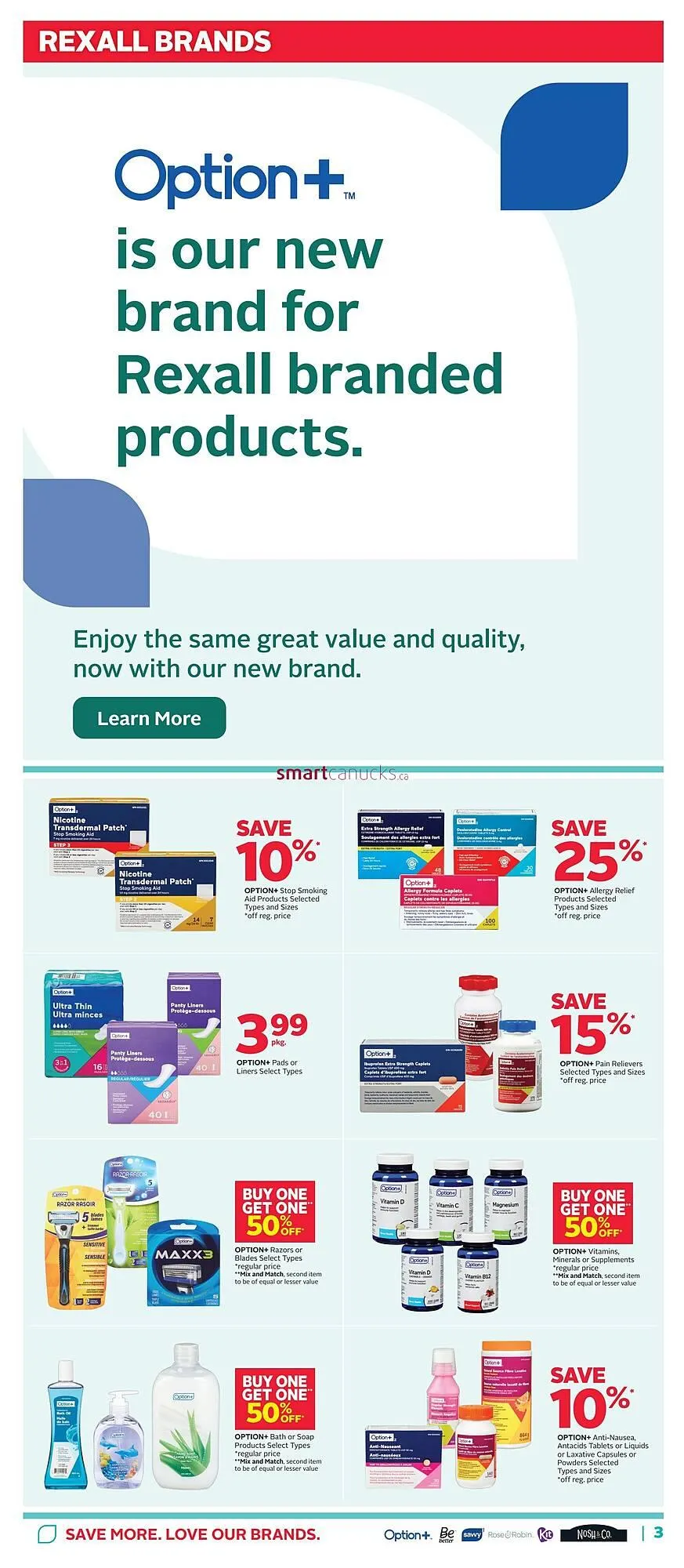 Rexall flyer from August 14 to September 24 2025 - flyer page 8