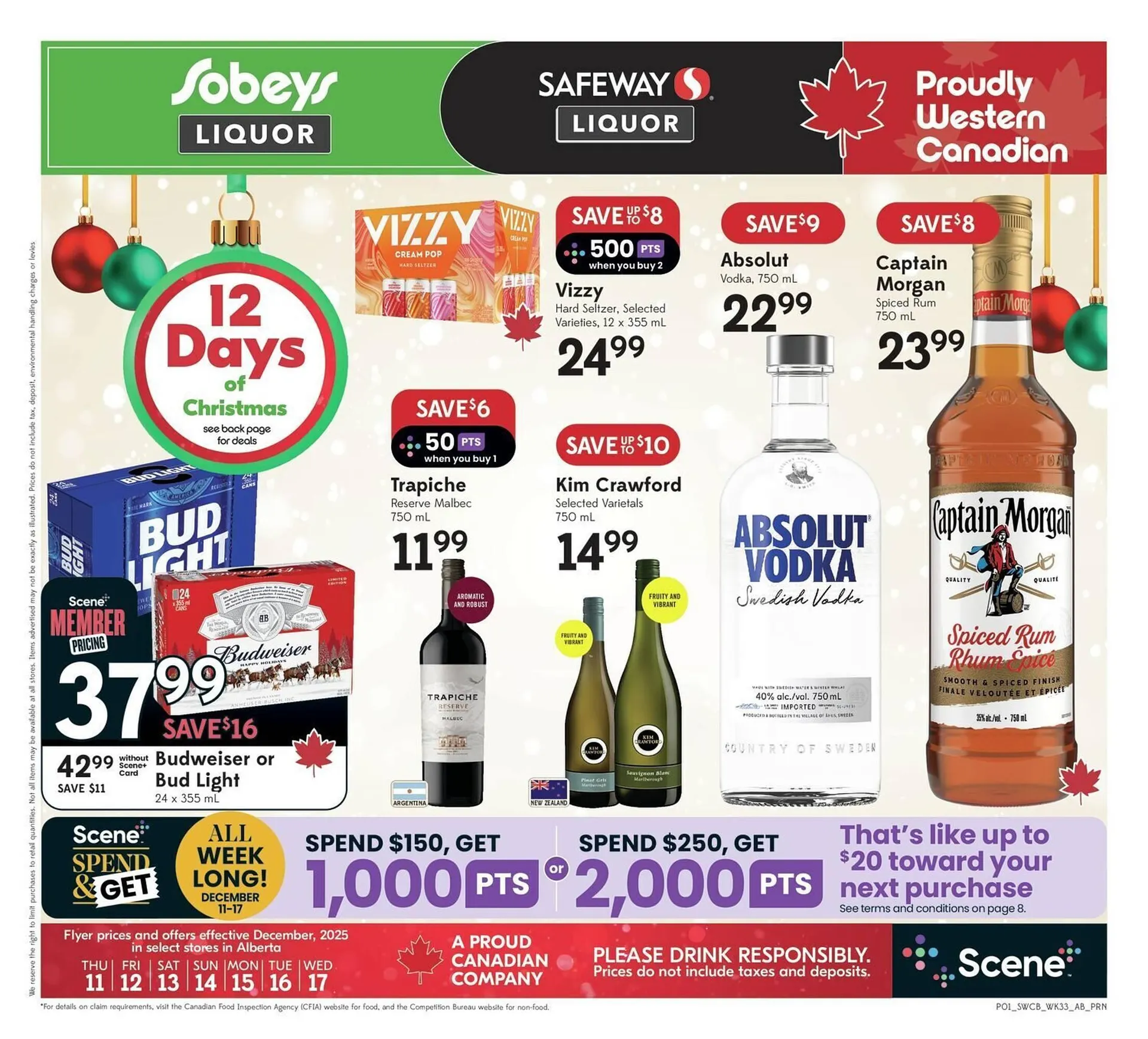 Safeway flyer from December 11 to December 18 2025 - flyer page 1