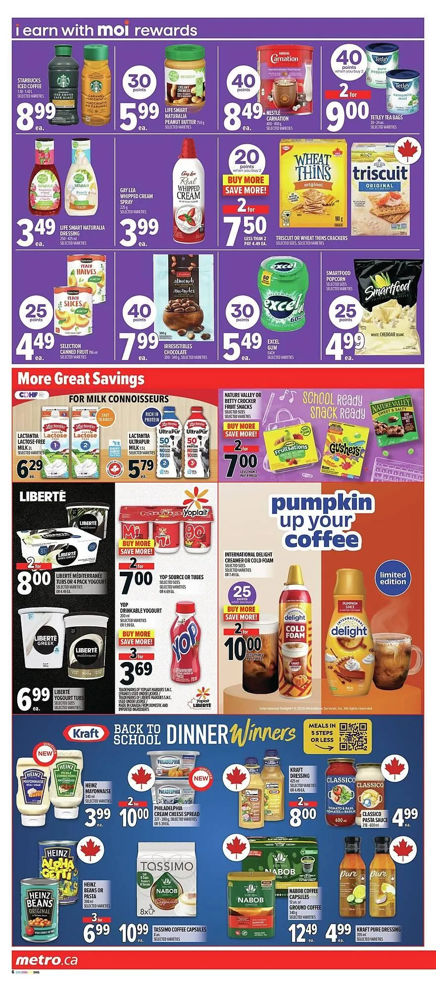 Metro flyer from September 11 to September 18 2025 - flyer page 10