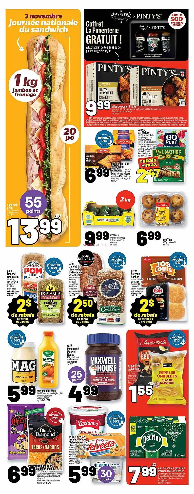 Metro flyer from October 30 to November 5 2025 - flyer page 3