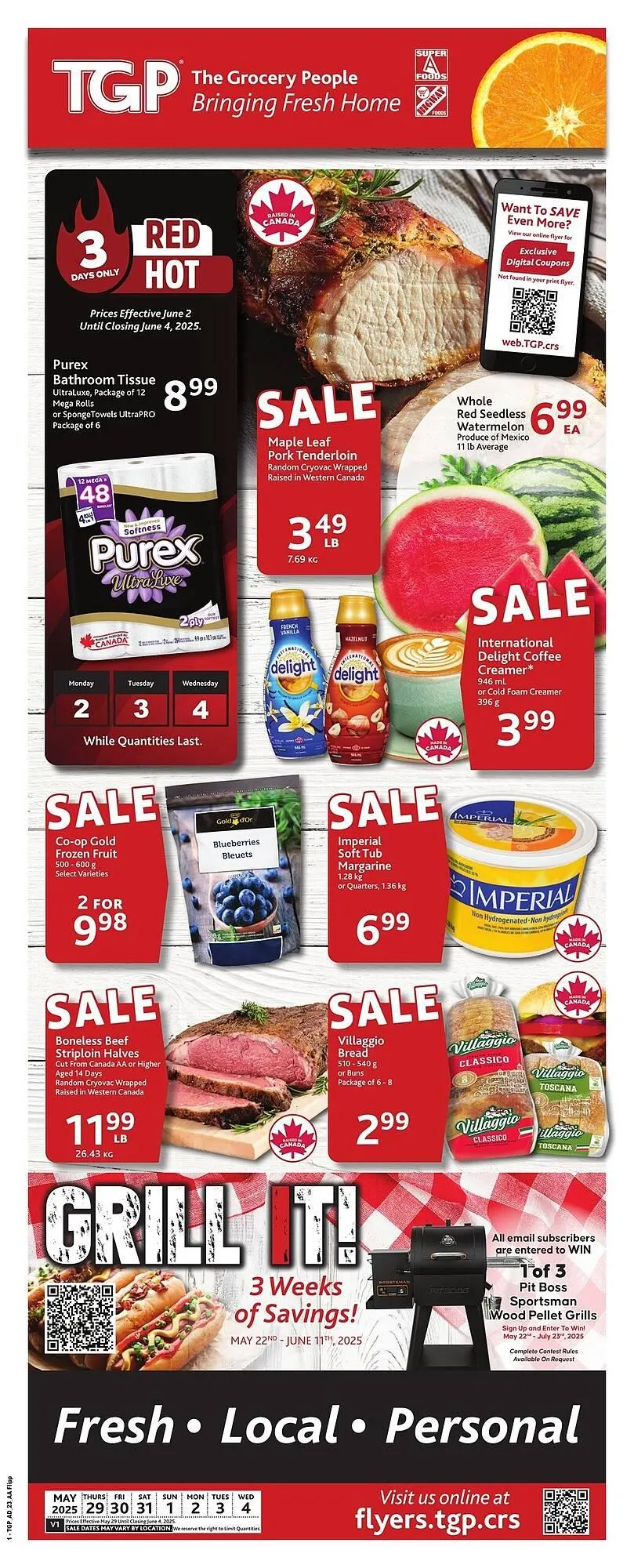 TGP The Grocery People flyer - 1