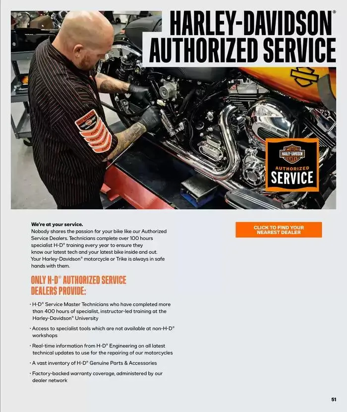 Harley Davidson 2025 Brochure from February 6 to February 6 2026 - flyer page 51