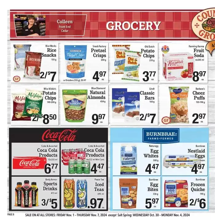 Offers for bargain hunters from October 31 to November 14 2024 - flyer page 8