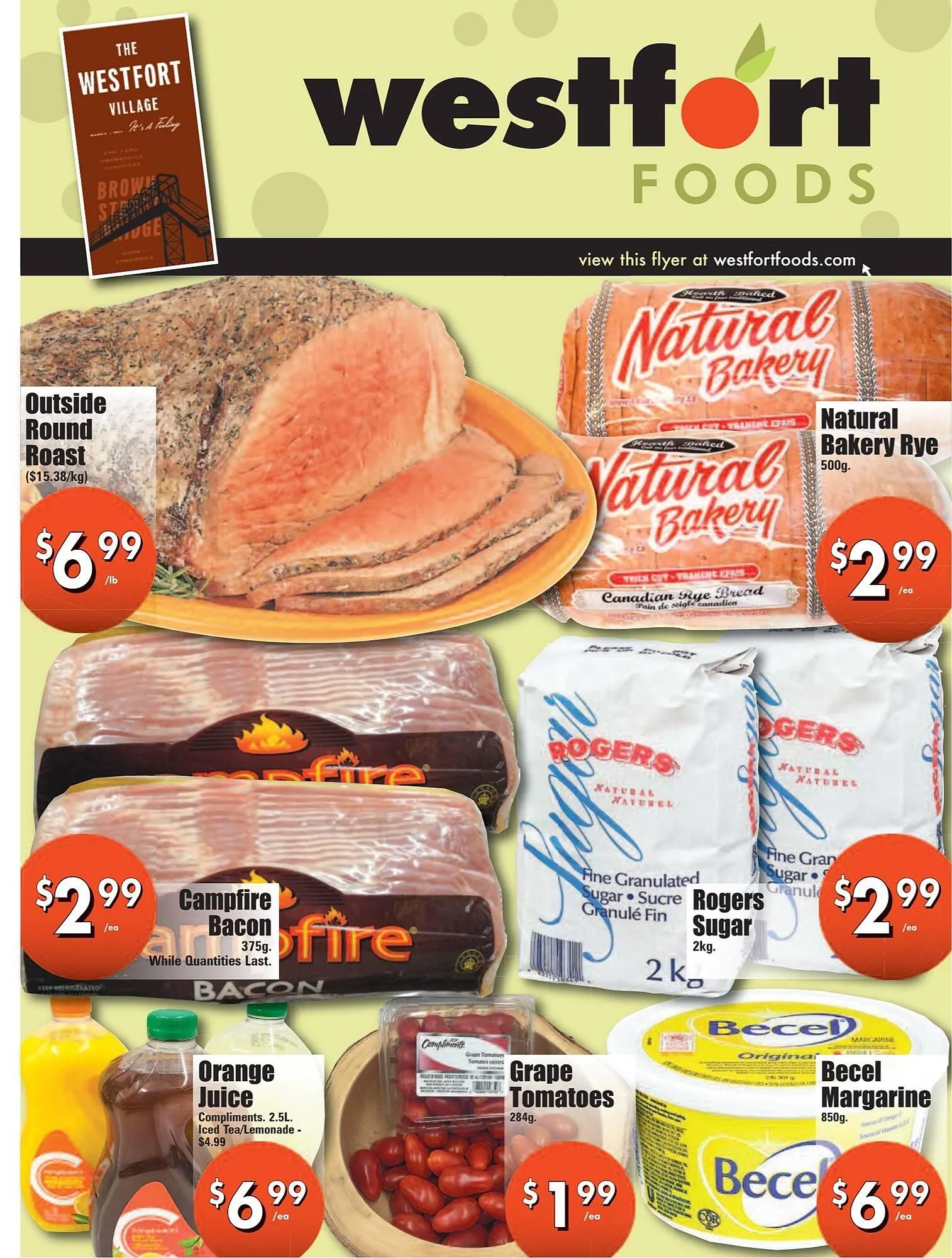 Westfort Foods flyer from September 19 to September 25 2025 - flyer page 1