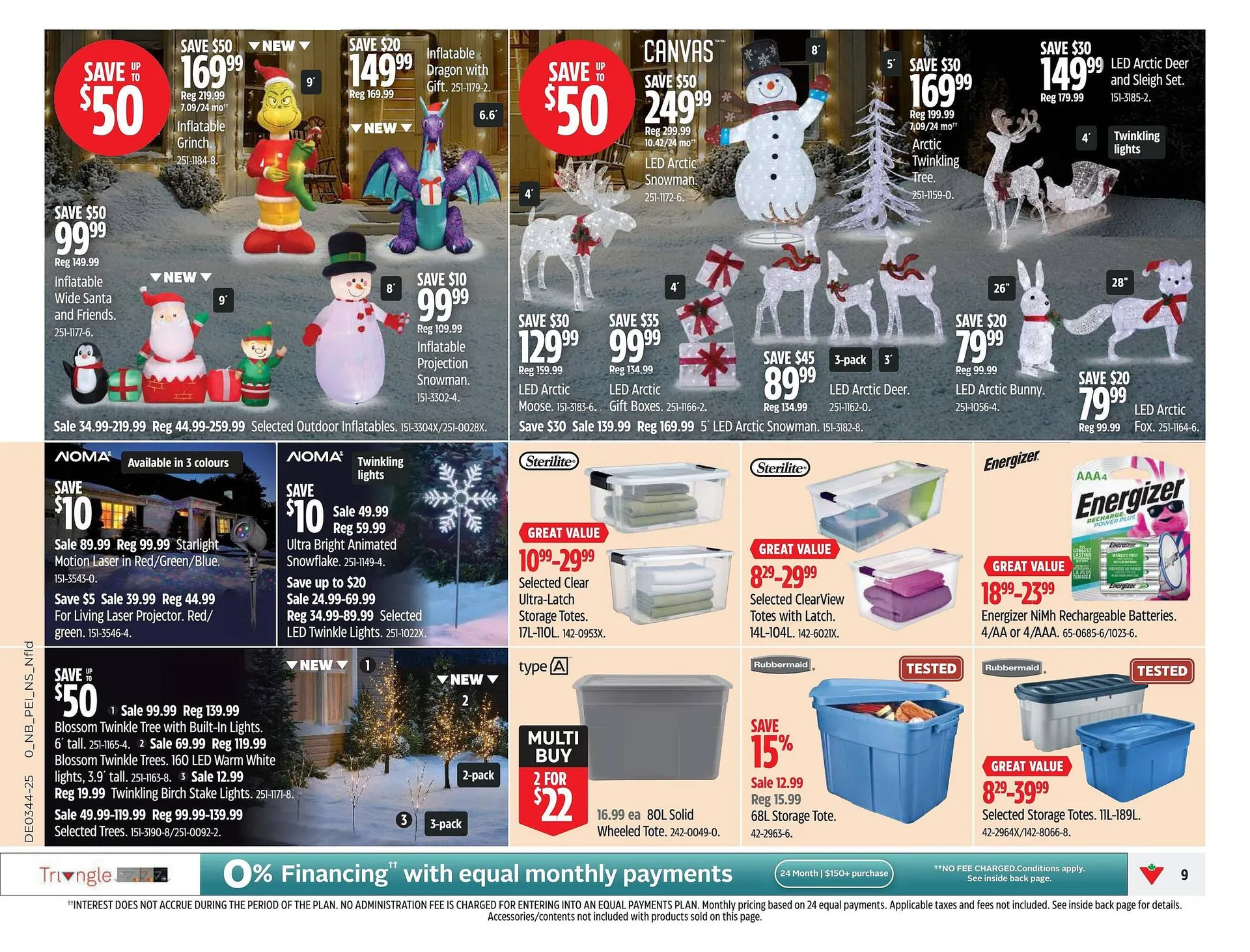Canadian Tire flyer from October 23 to October 29 2025 - flyer page 9