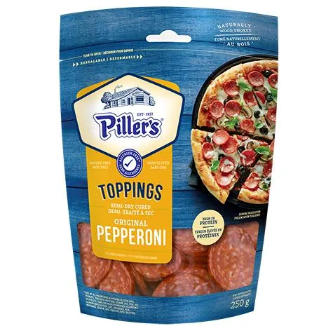 Pillers Pepperoni Toppings 250g