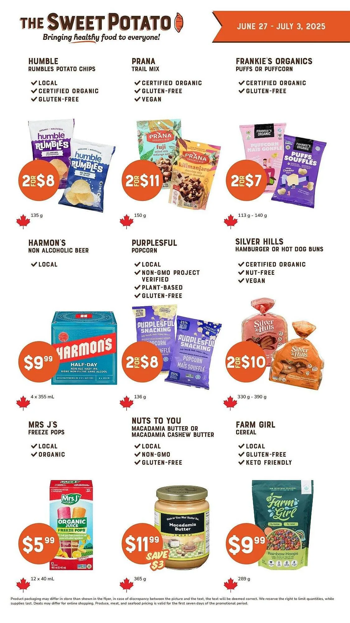 The Sweet Potato flyer from June 27 to July 4 2025 - flyer page 3