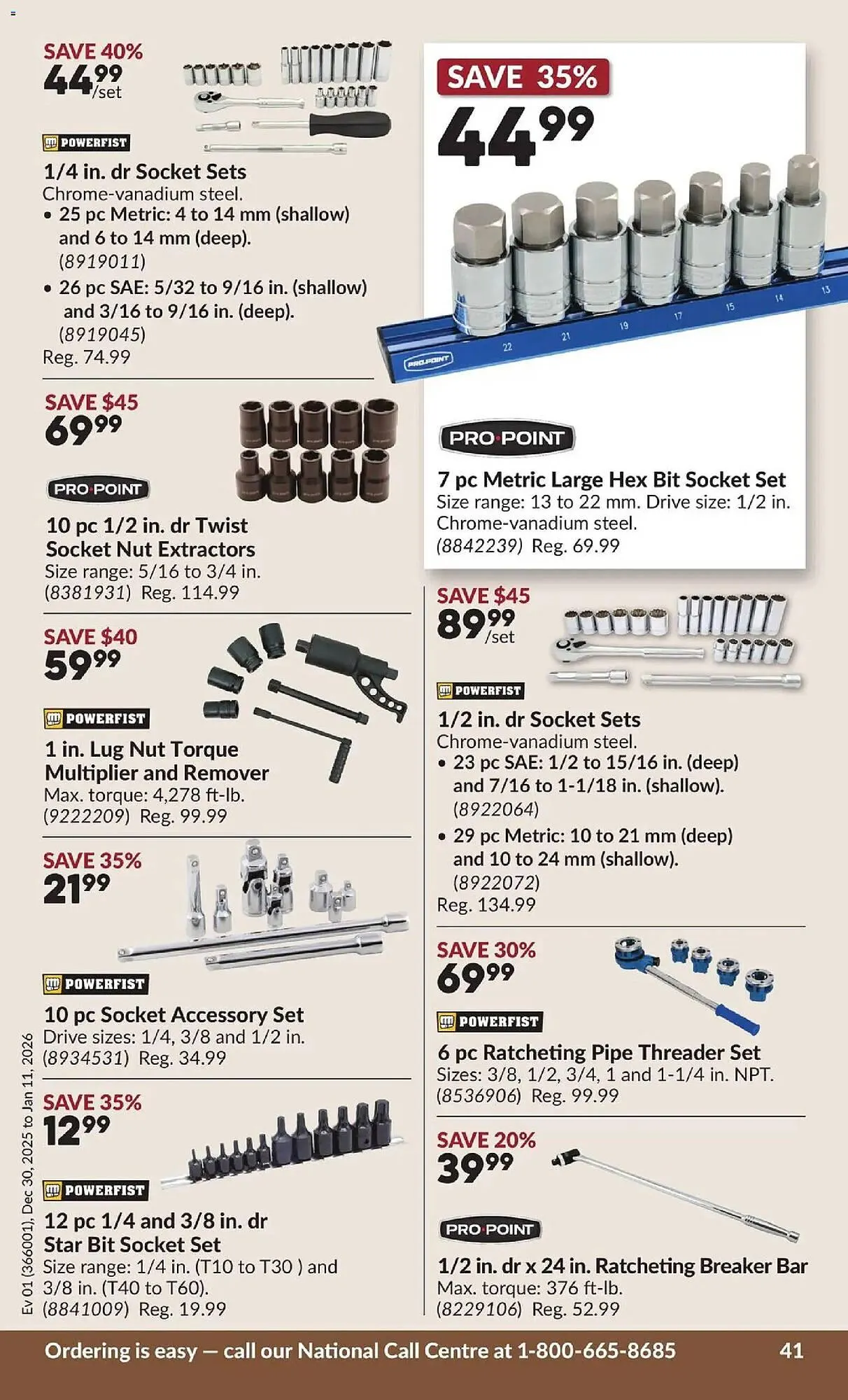 Princess Auto flyer from December 30 to January 11 2026 - flyer page 46