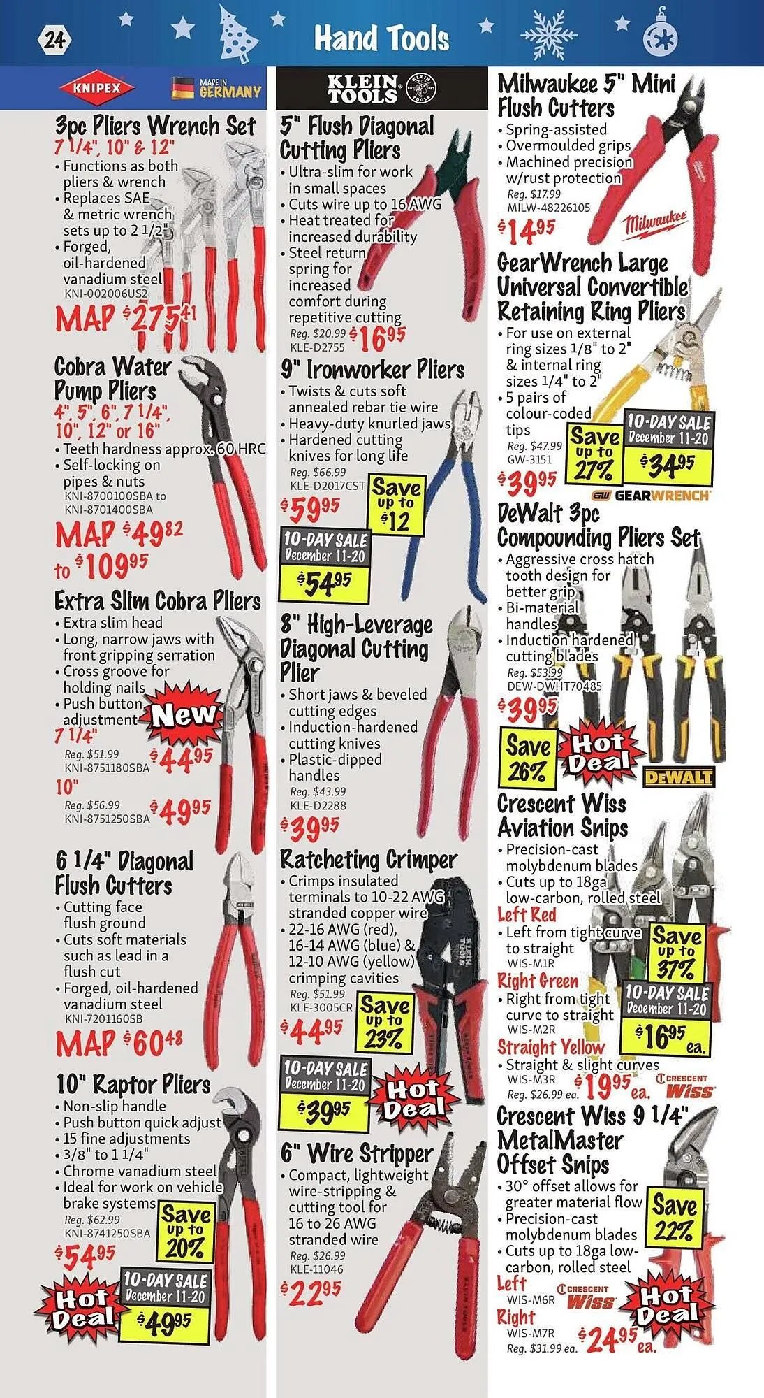KMS Tools flyer from December 1 to January 1 2026 - flyer page 24