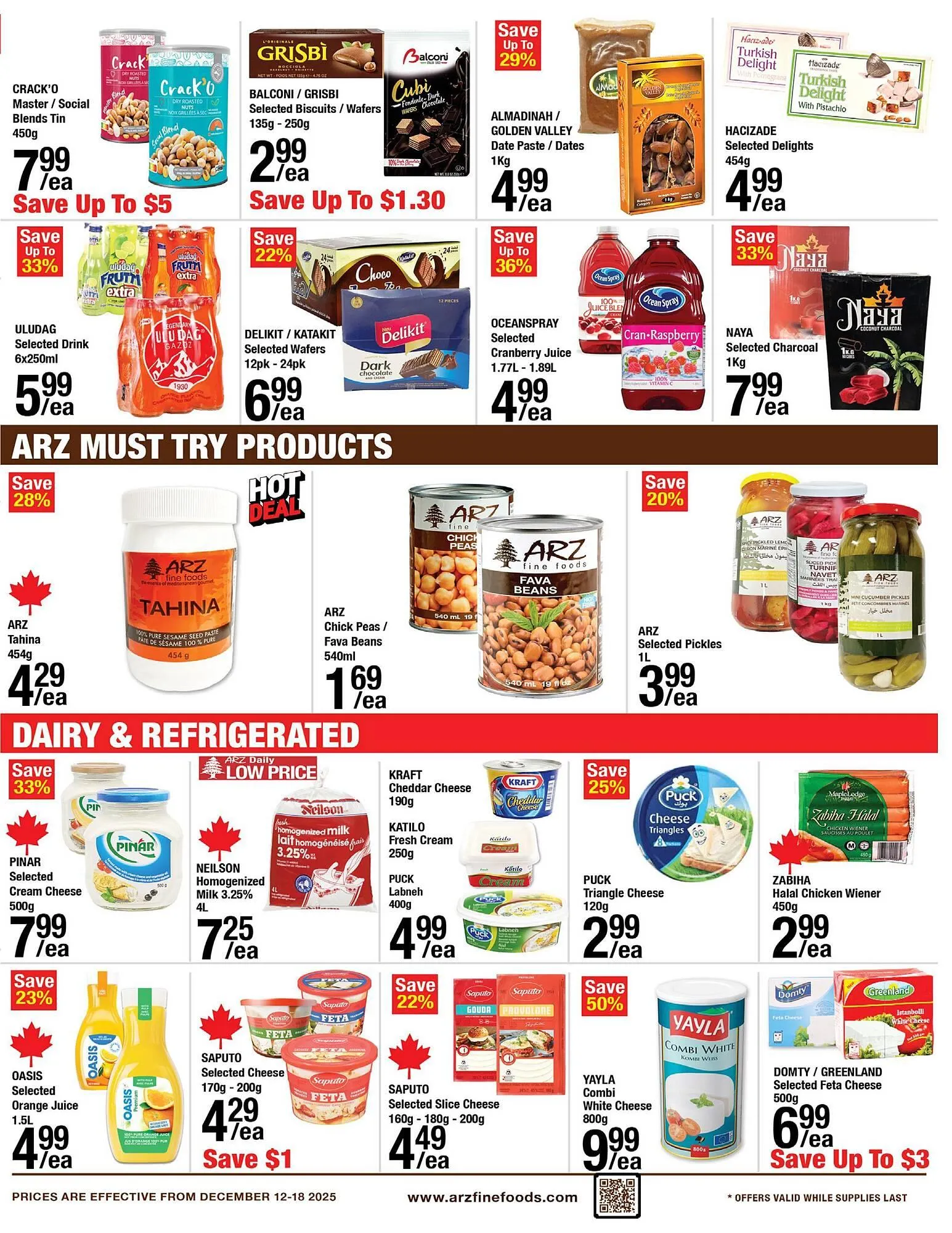 Arz Fine Foods flyer from December 12 to December 18 2025 - flyer page 5
