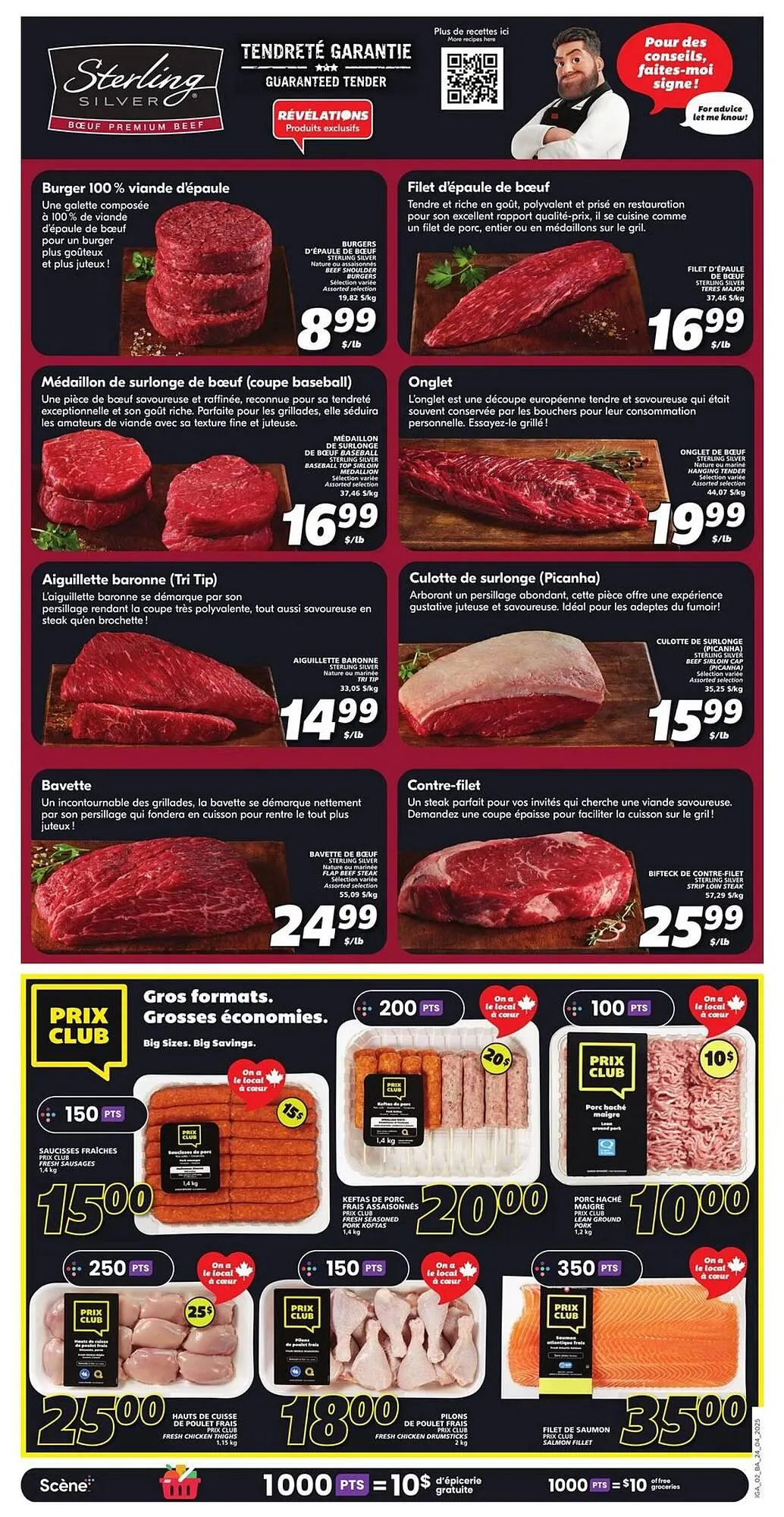 IGA flyer from April 24 to May 7 2025 - flyer page 3