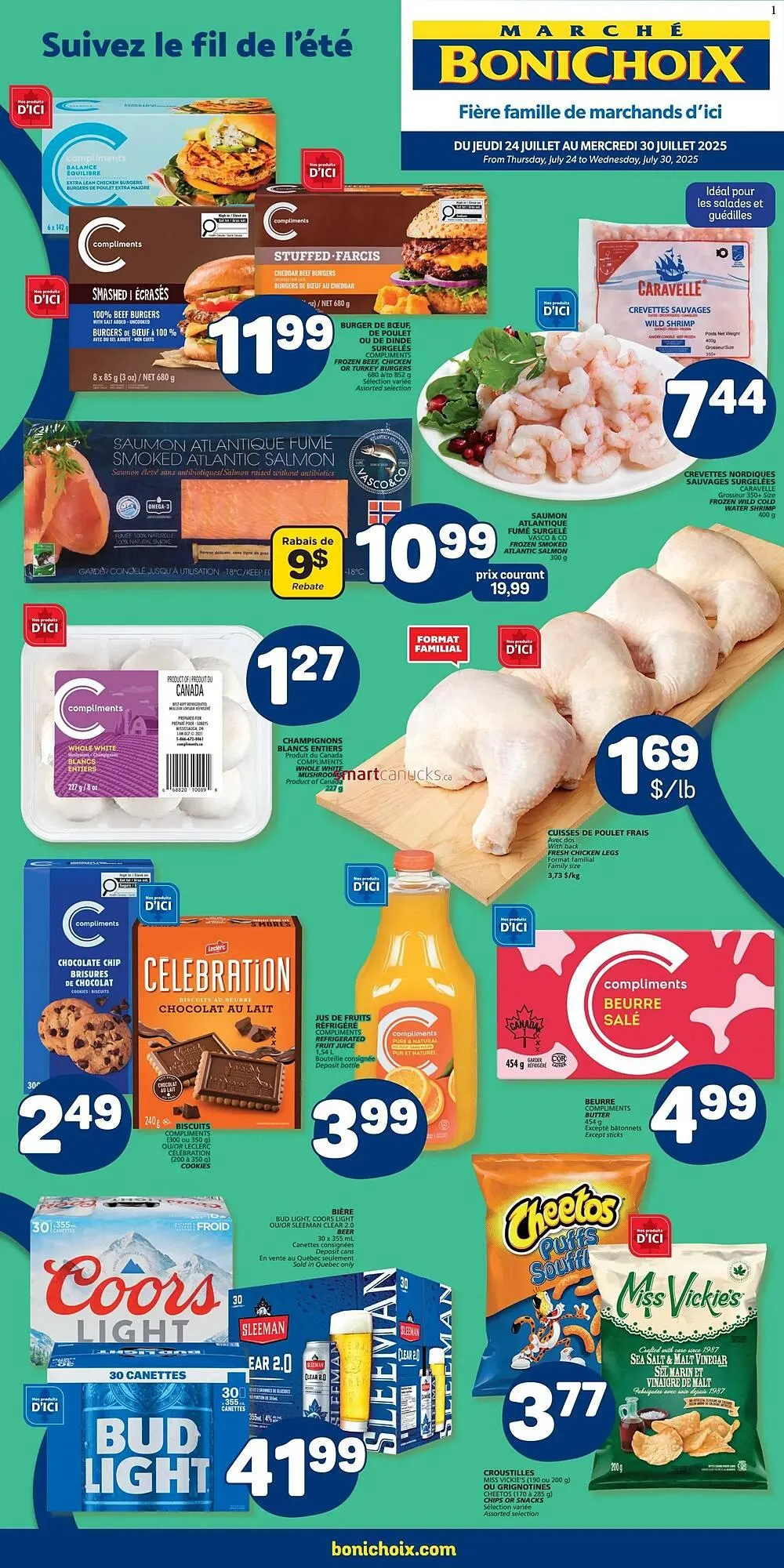 Marché Bonichoix flyer - 1