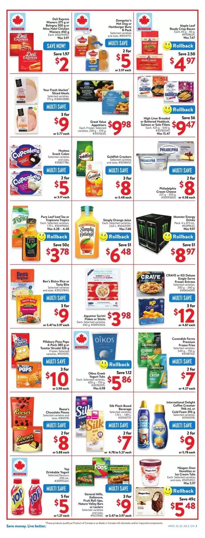 Walmart flyer from March 13 to March 19 2025 - flyer page 8
