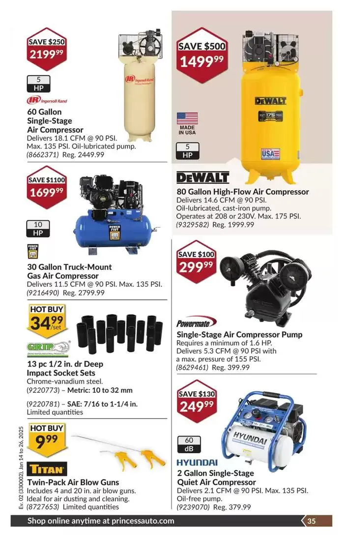 National Sale from January 14 to January 26 2025 - flyer page 40