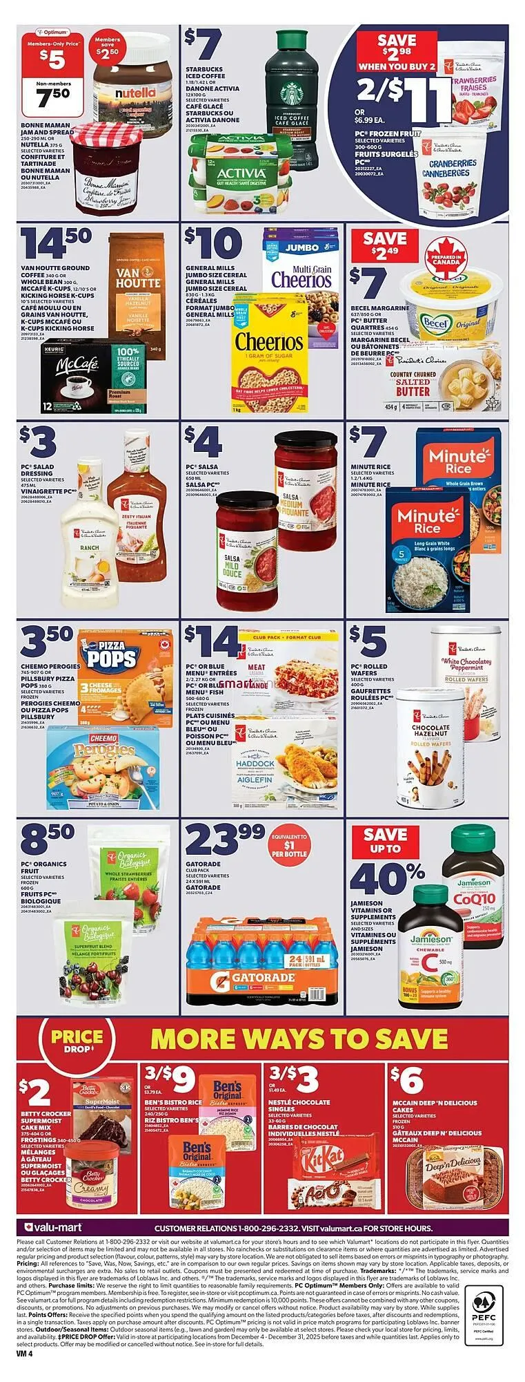 Valu-mart flyer from December 25 to December 31 2025 - flyer page 4