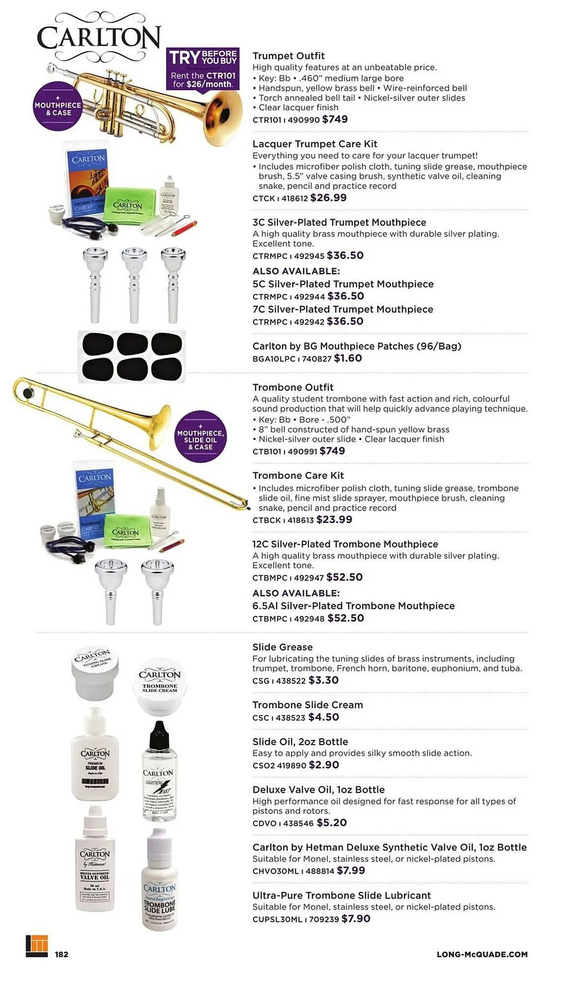 Long & McQuade flyer from November 5 to July 31 2026 - flyer page 182