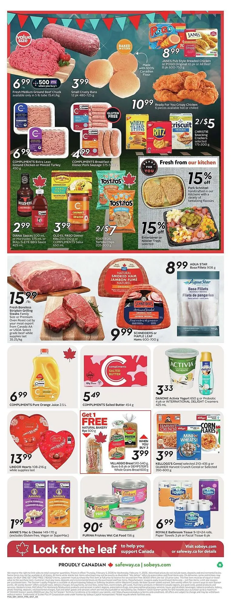 Safeway flyer from February 6 to February 13 2026 - flyer page 4