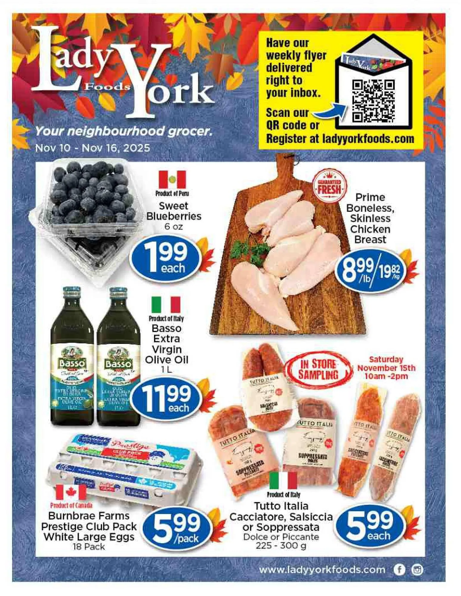 Lady York flyer from November 10 to November 16 2025 - flyer page 1