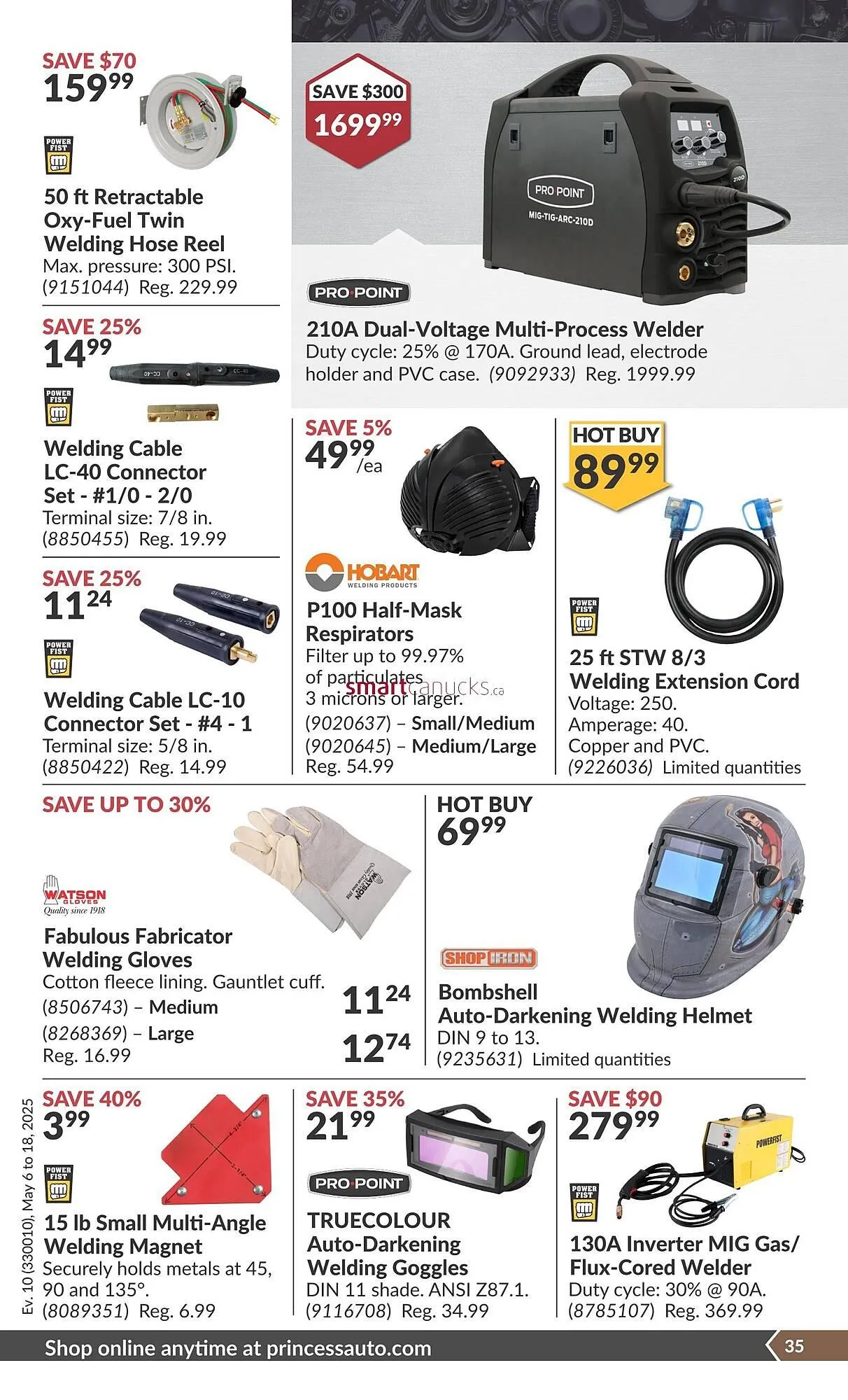 Princess Auto flyer from May 5 to May 11 2025 - flyer page 38