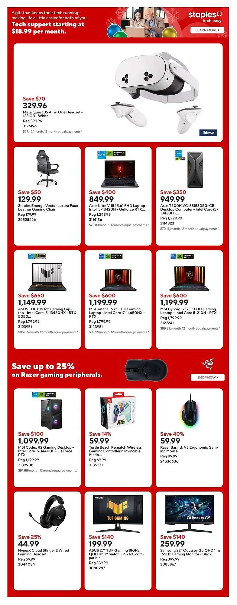 Staples flyer from December 19 to December 26 2025 - flyer page 5