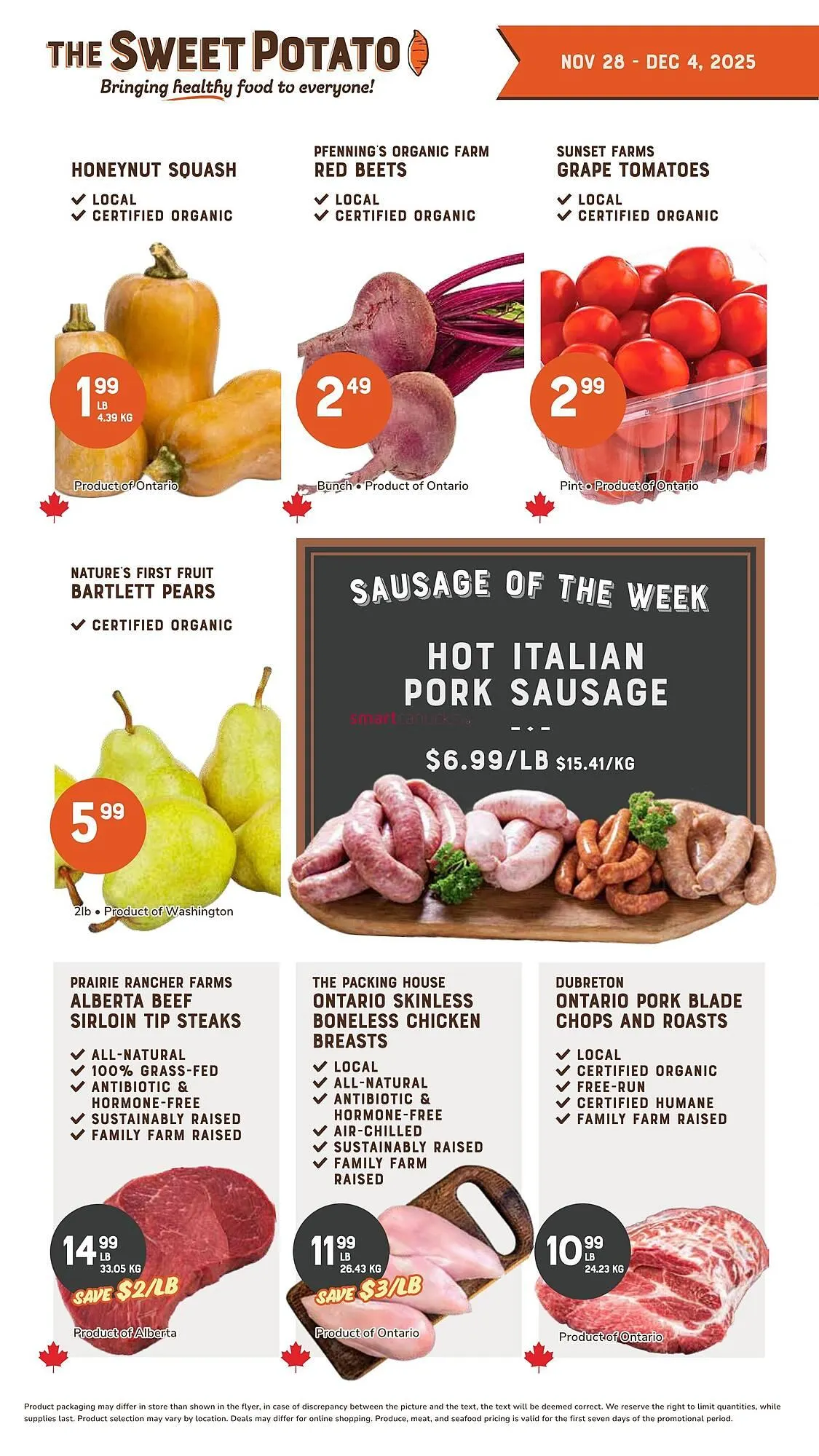 The Sweet Potato flyer from November 28 to December 2 2025 - flyer page 2