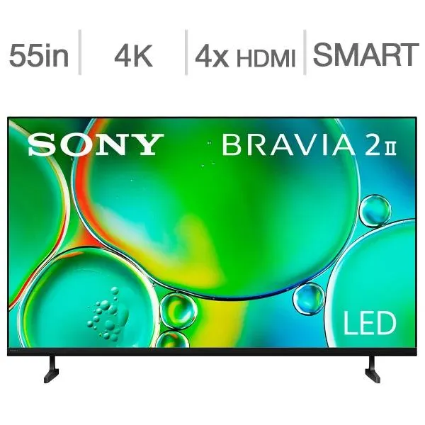 Sony 55" Class - BRAVIA 2 II Series - 4K HDR LED TV