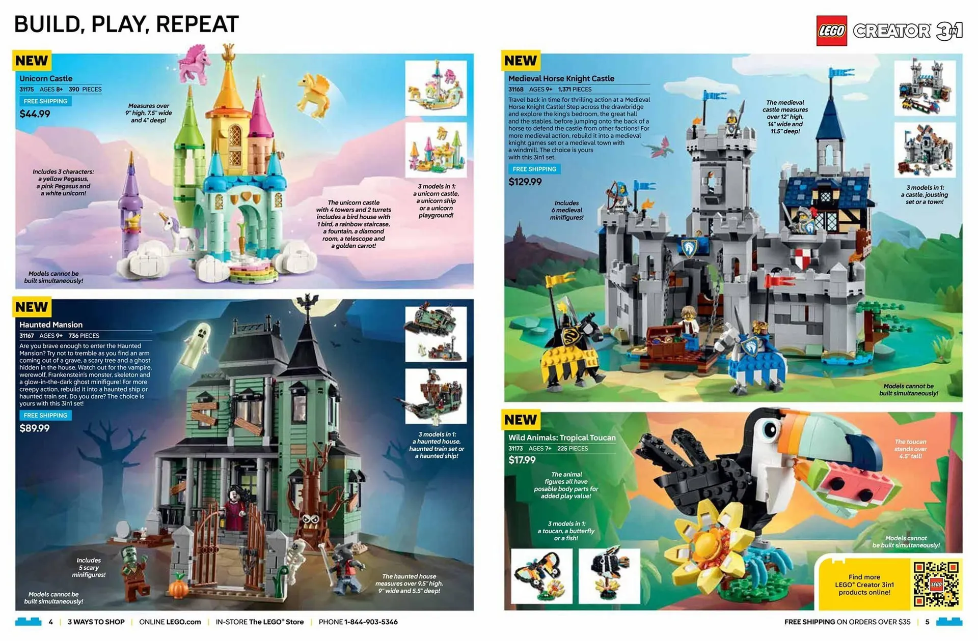 Lego flyer from September 11 to November 30 2025 - flyer page 3