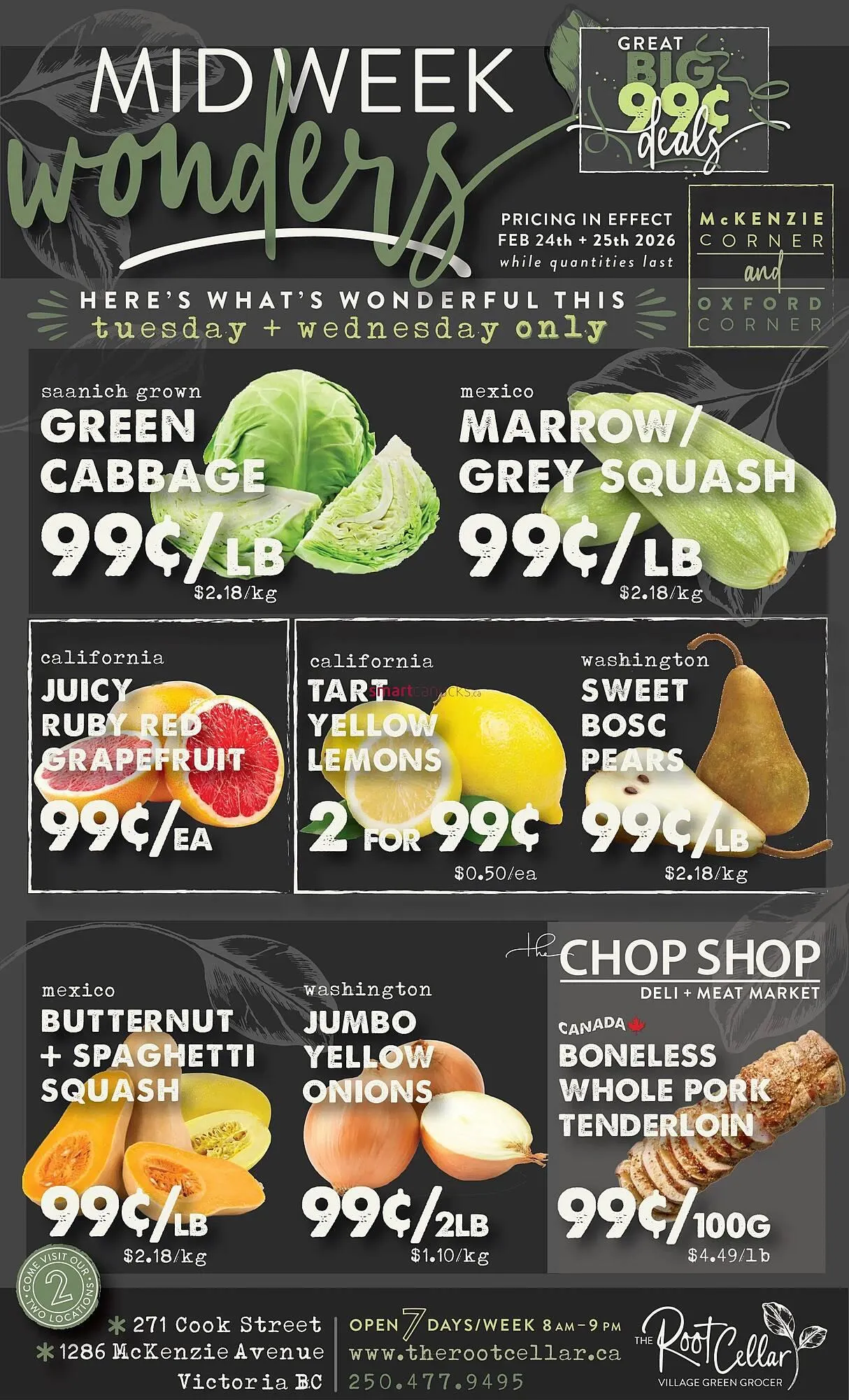 The Root Cellar flyer from February 24 to February 25 2026 - flyer page 1
