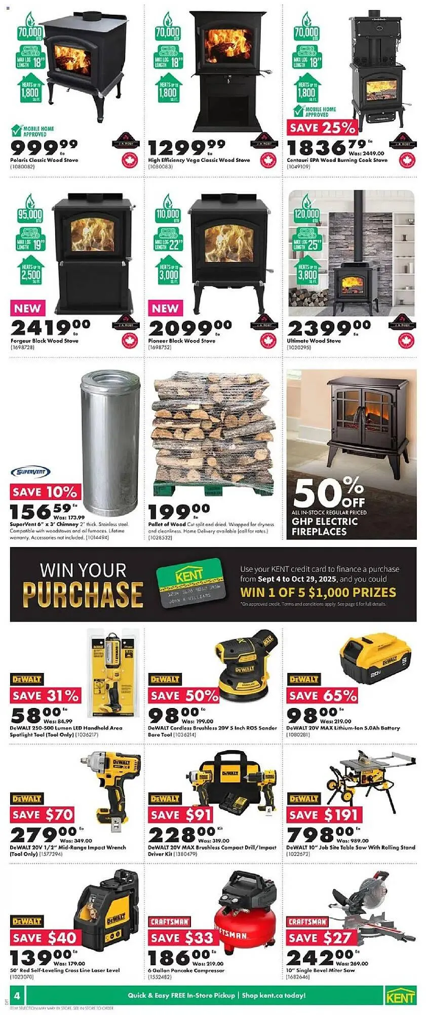 Kent flyer from September 4 to September 11 2025 - flyer page 8