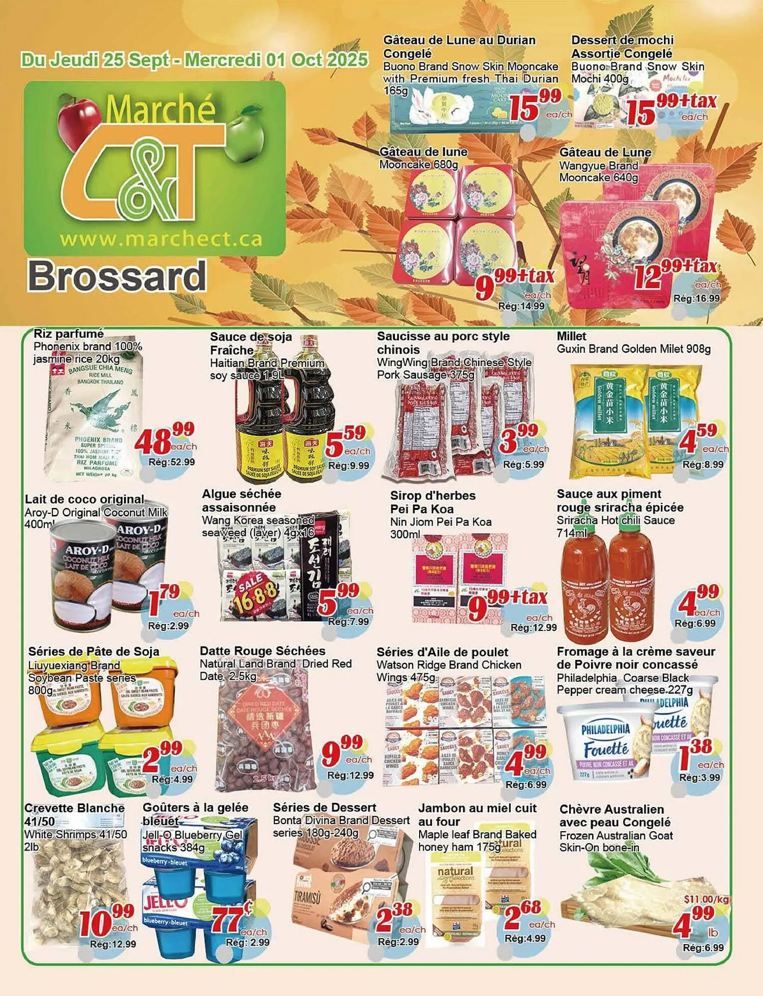 Marche C&T flyer from September 25 to October 2 2025 - flyer page 1