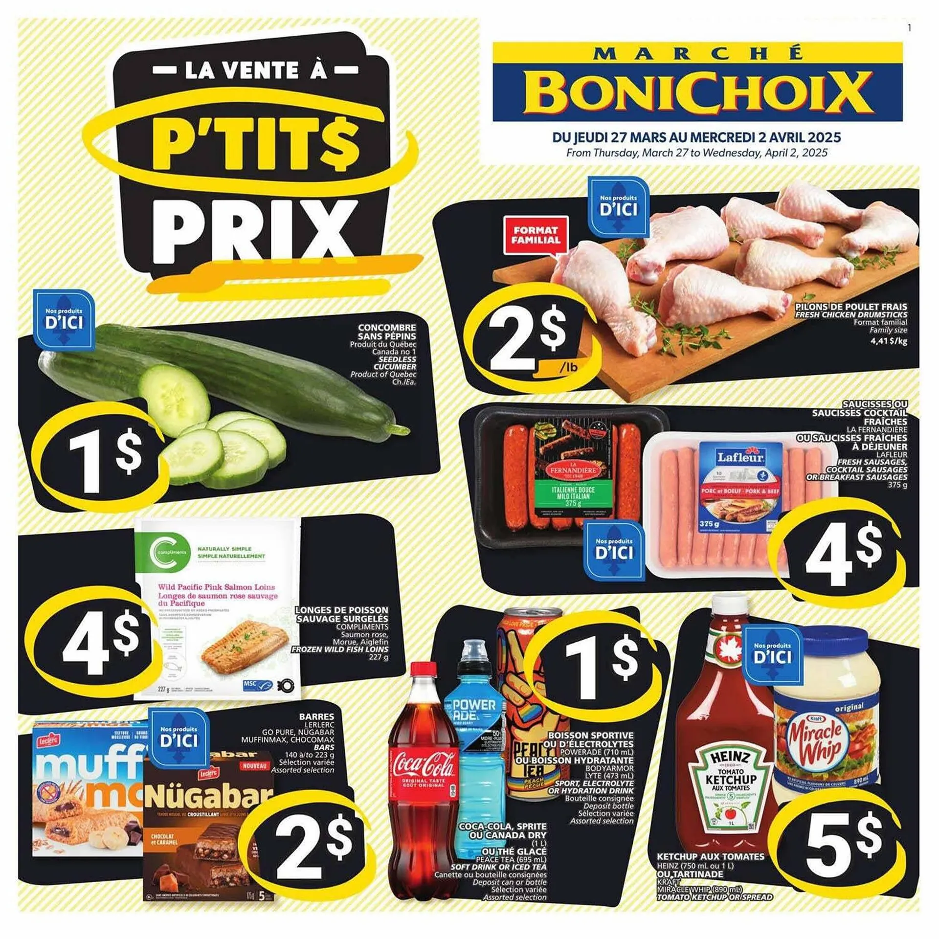 Marché Bonichoix flyer - 1