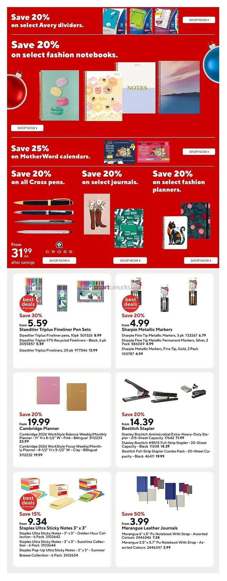 Staples flyer from December 12 to December 18 2025 - flyer page 18