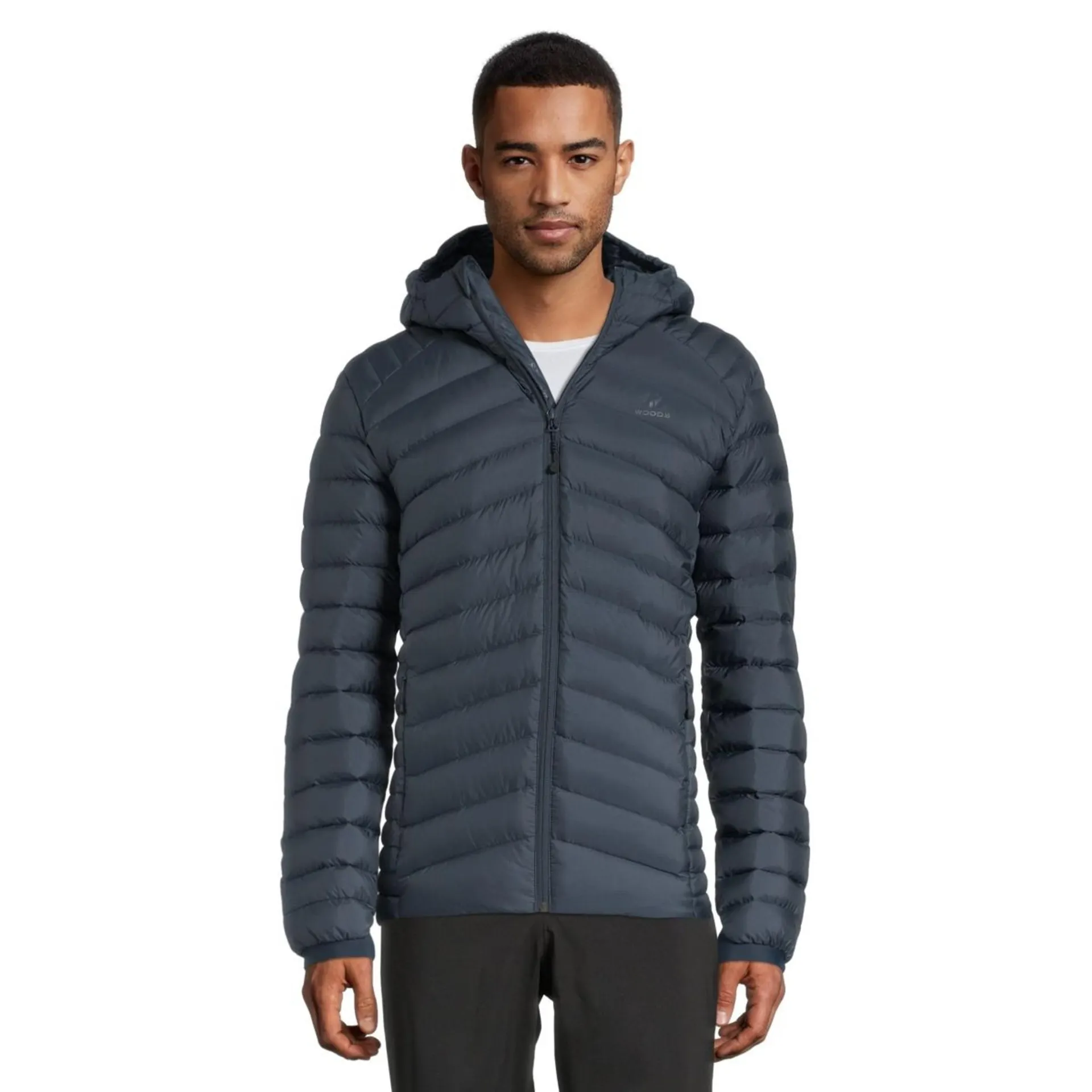 Woods Men's Bennington II Midlayer Puffer Jacket, Insulated Down, Hooded, Water-Repellent