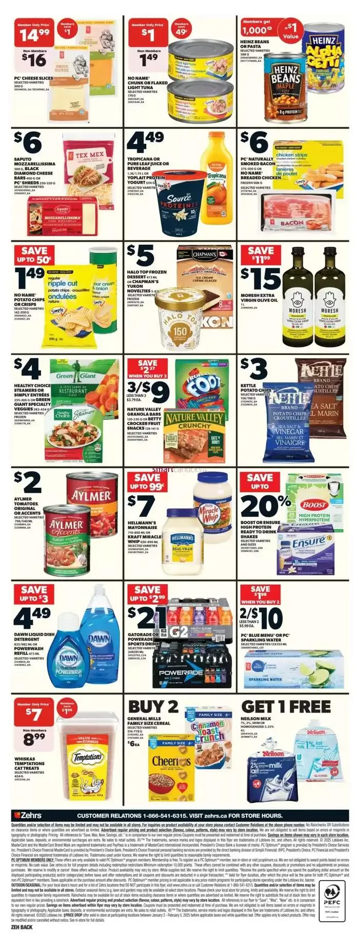 Zehrs Markets weeky flyer from January 30 to February 5 2025 - flyer page 4