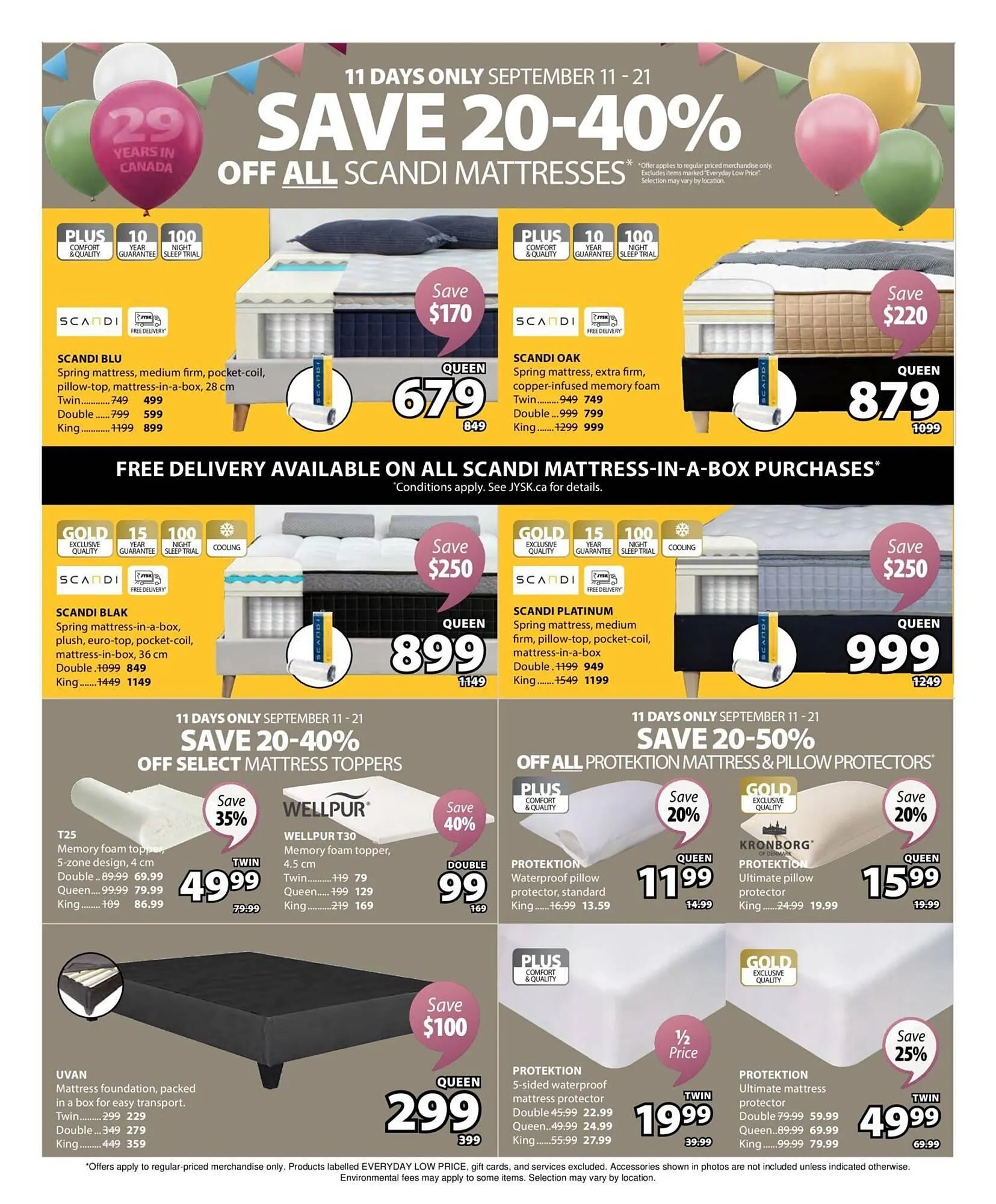 JYSK flyer from September 11 to September 25 2025 - flyer page 6