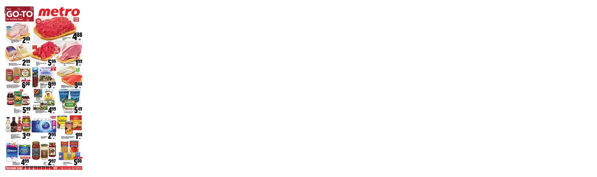 Metro weekly flyer Ontario from November 28 to December 4 2024 - flyer page 2