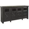 Tyler Creek TV Stand - Black/Gray