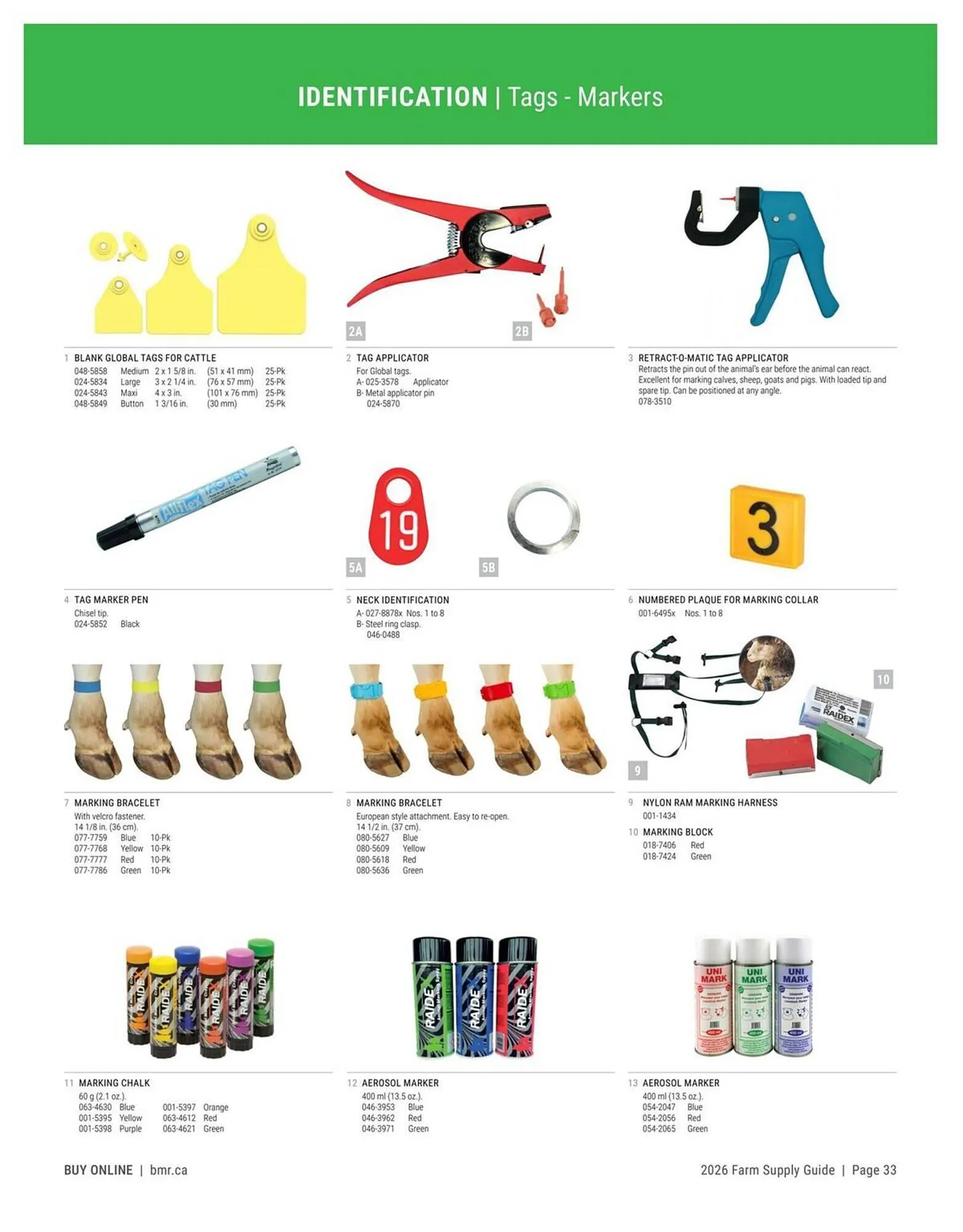 BMR flyer from January 9 to December 31 2026 - flyer page 33