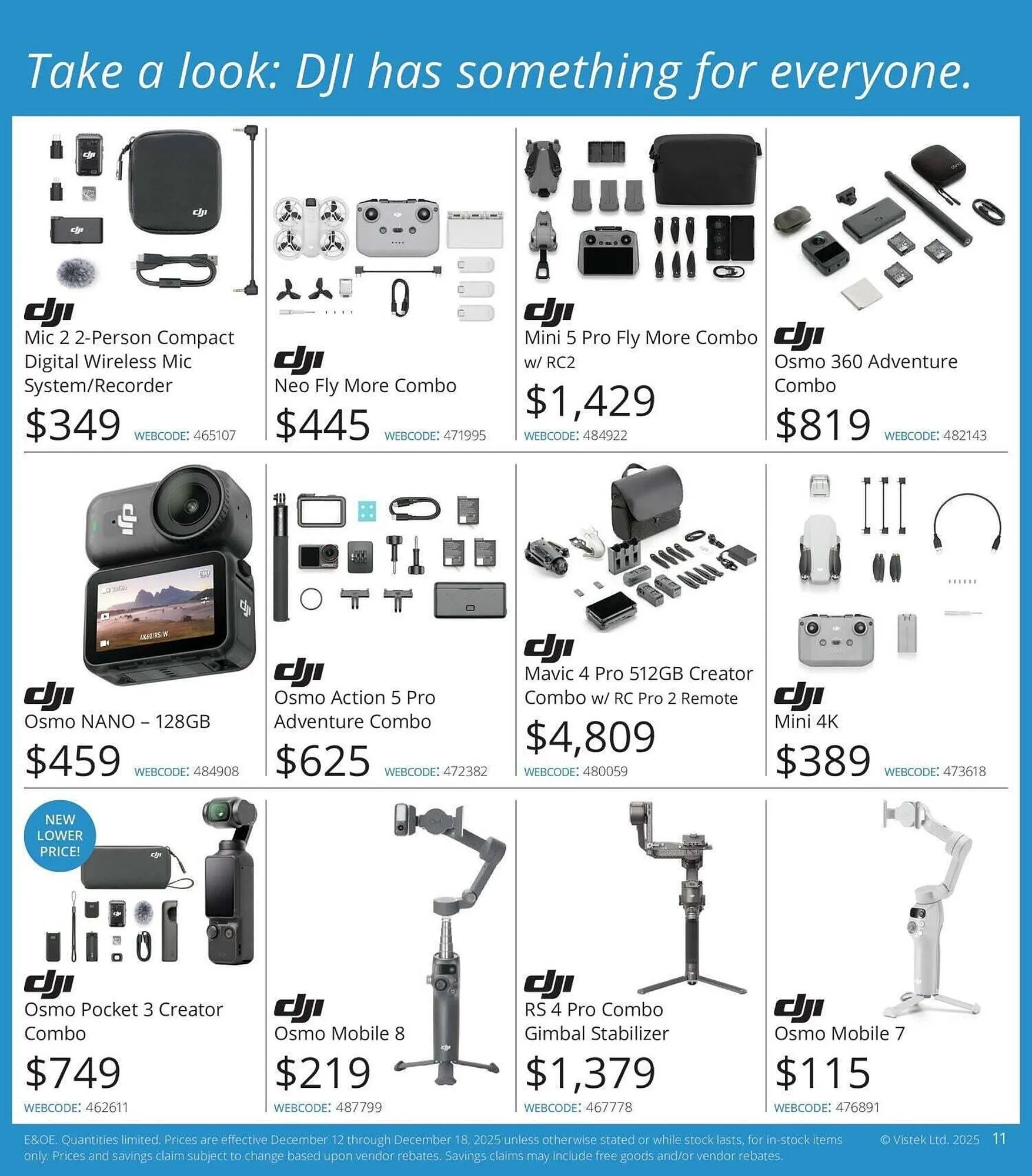 Vistek flyer from December 12 to December 18 2025 - flyer page 11