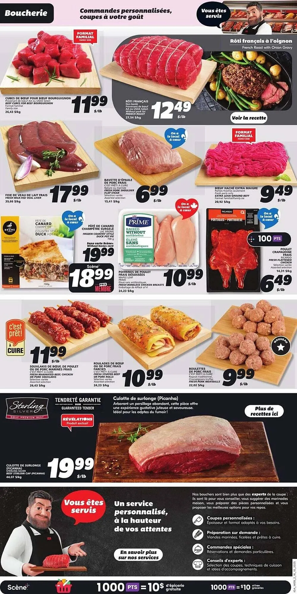 IGA flyer from October 15 to October 22 2025 - flyer page 4
