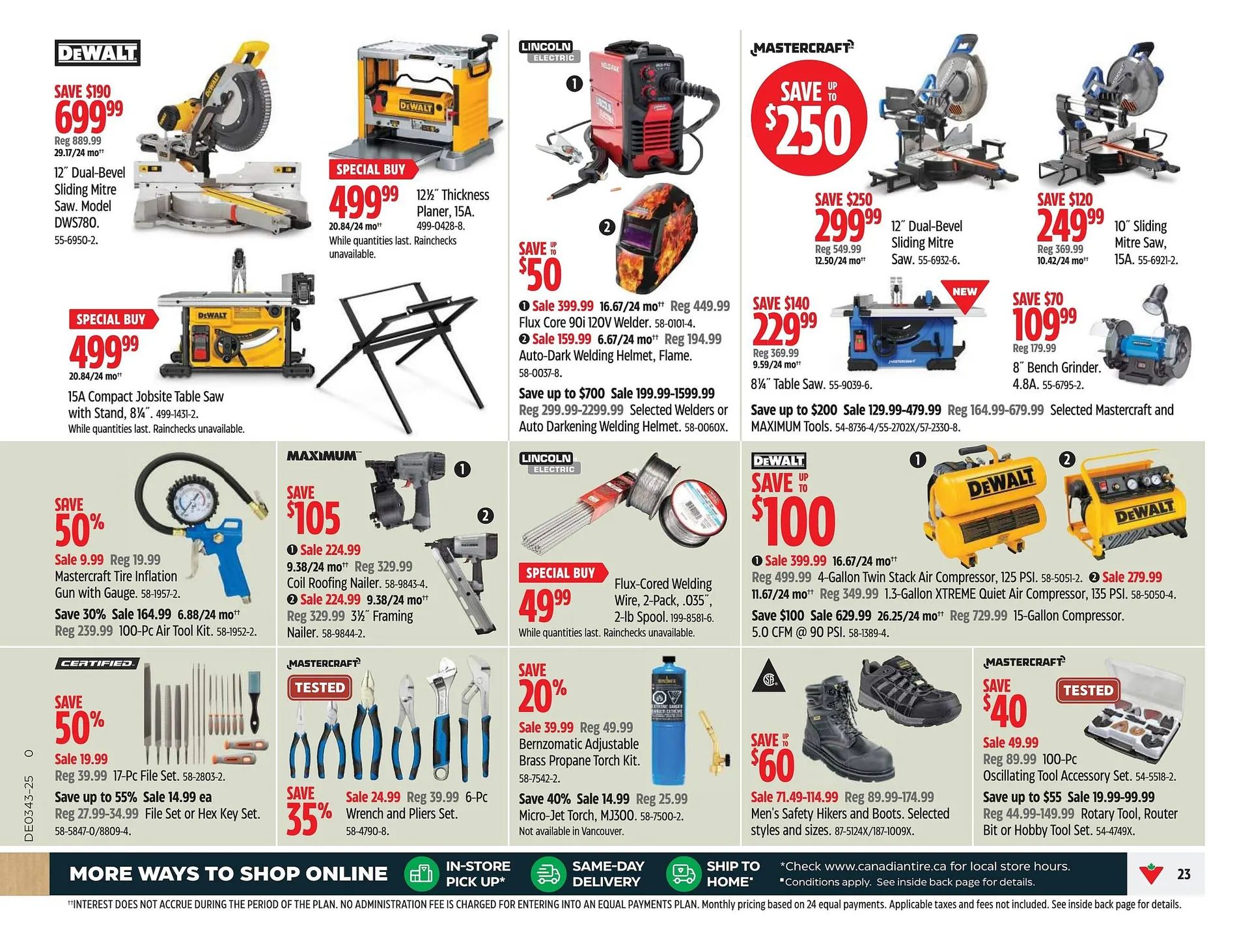 Canadian Tire flyer from October 16 to October 22 2025 - flyer page 23