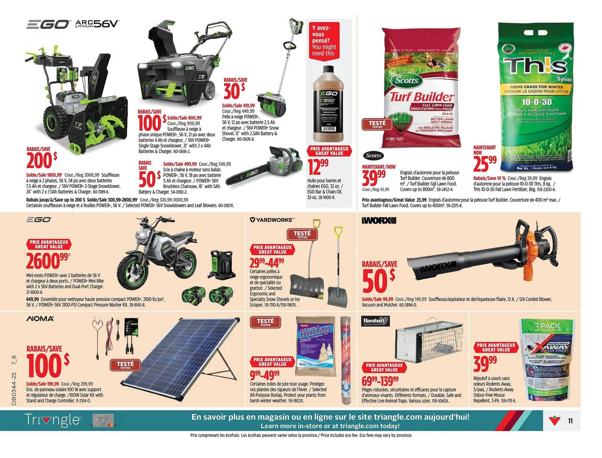 Canadian Tire flyer from October 23 to October 29 2025 - flyer page 11