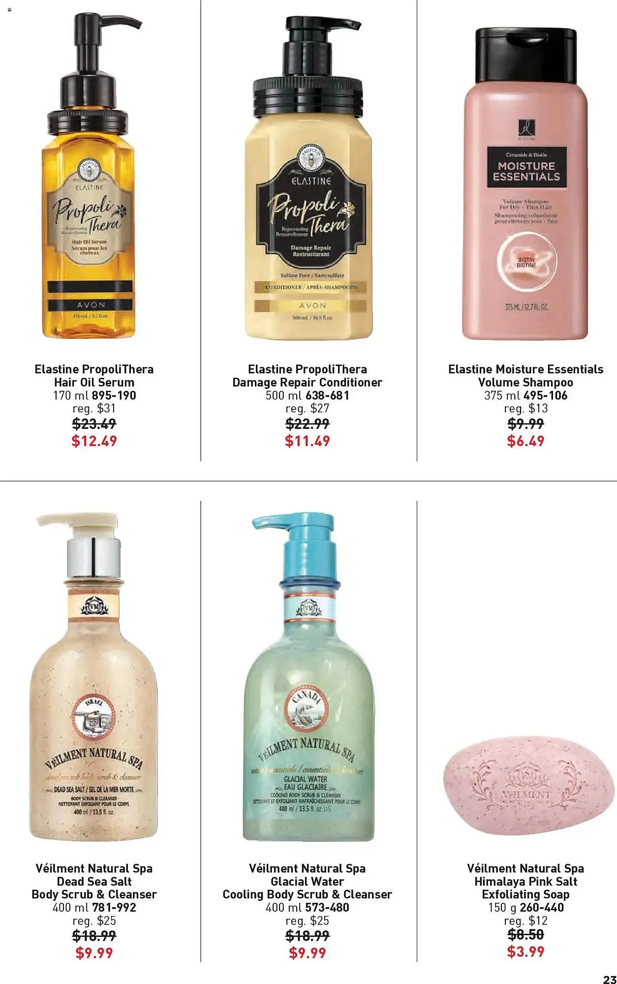 AVON flyer from December 4 to January 1 2026 - flyer page 23