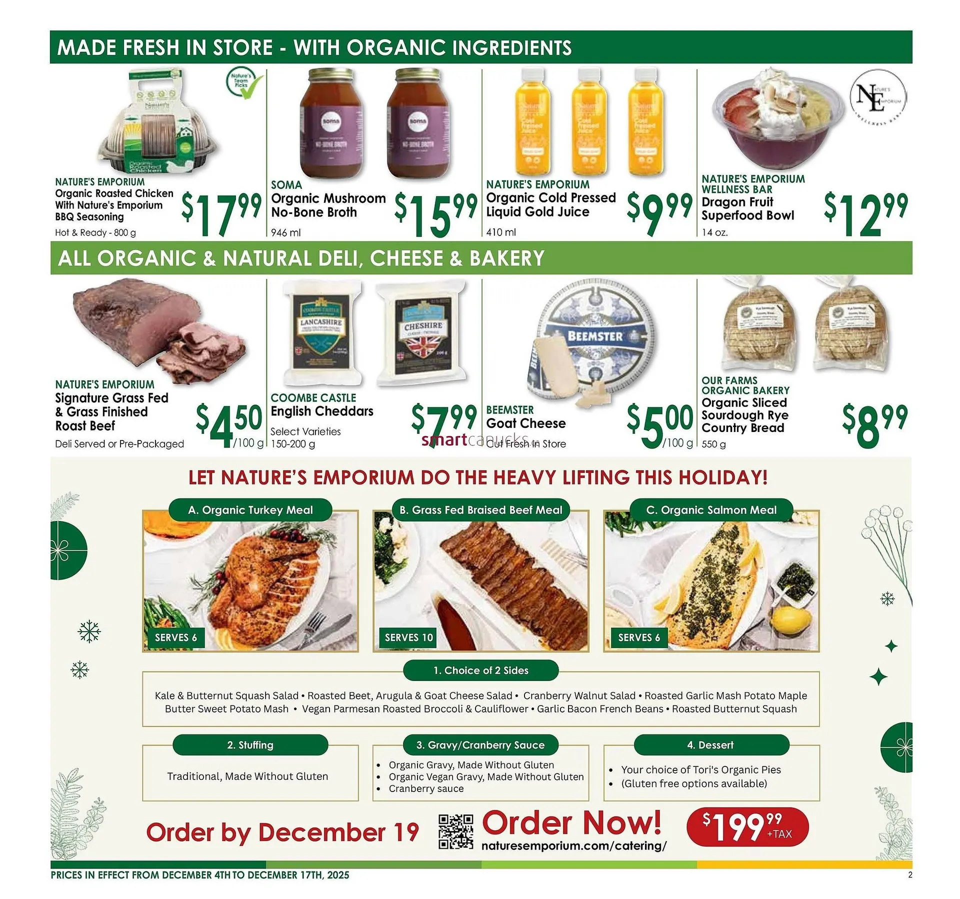 Nature's Emporium flyer from December 4 to December 17 2025 - flyer page 2