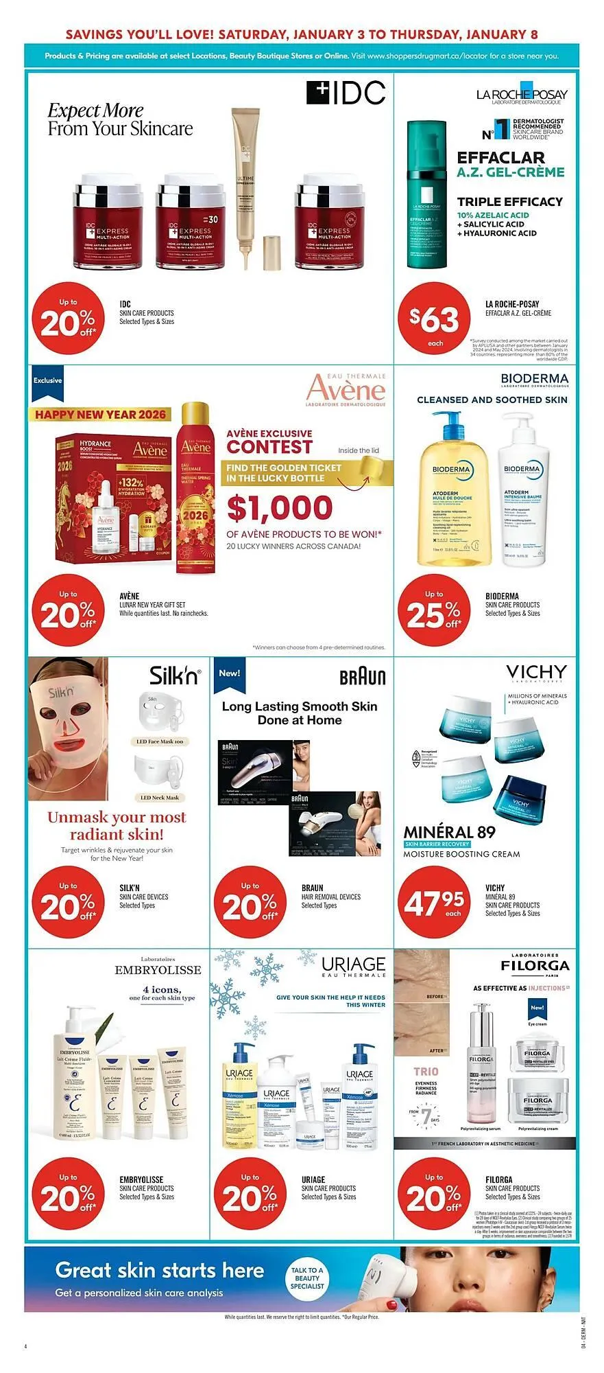 Shoppers Drug Mart flyer from January 3 to January 8 2026 - flyer page 12