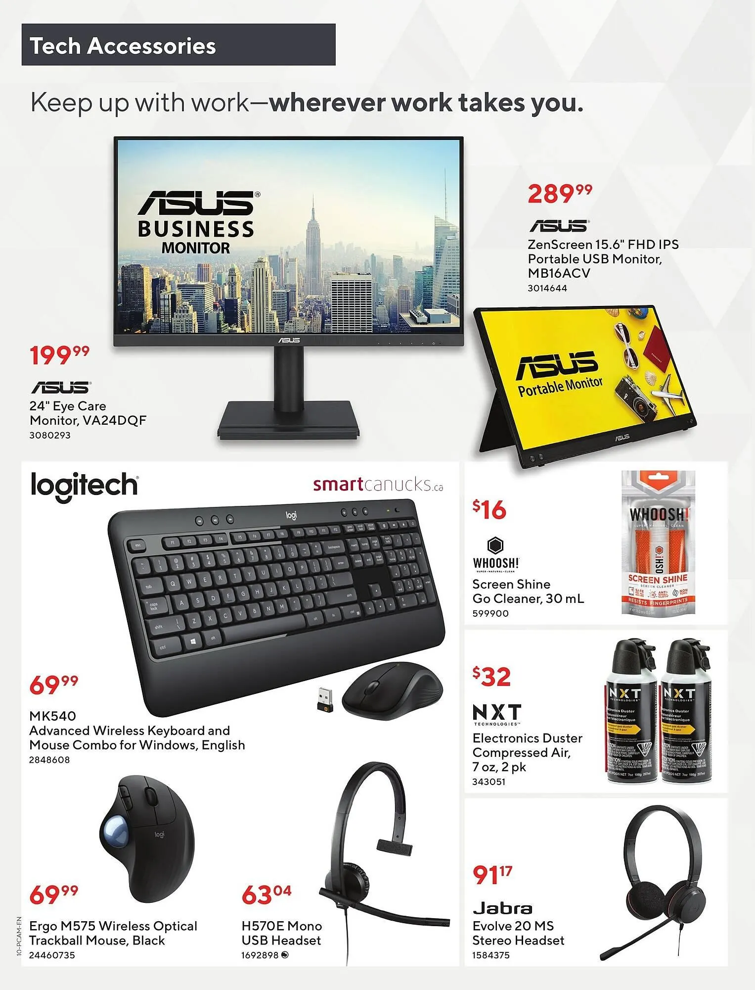 Staples flyer from April 16 to April 22 2025 - flyer page 10