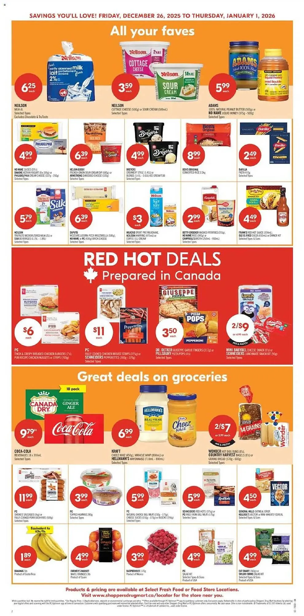 Shoppers Drug Mart flyer from December 26 to January 1 2026 - flyer page 3