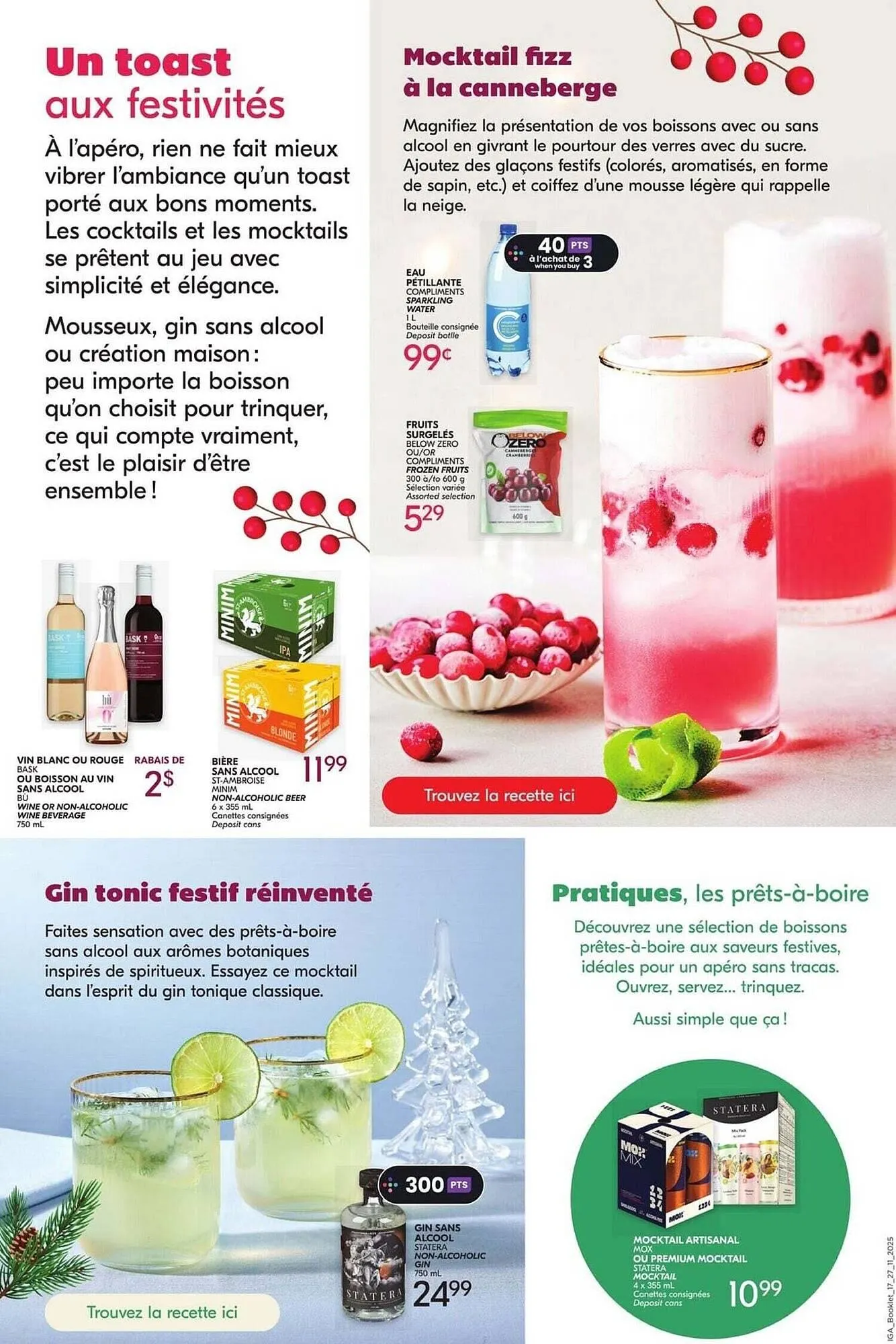 IGA flyer from November 27 to December 4 2025 - flyer page 7