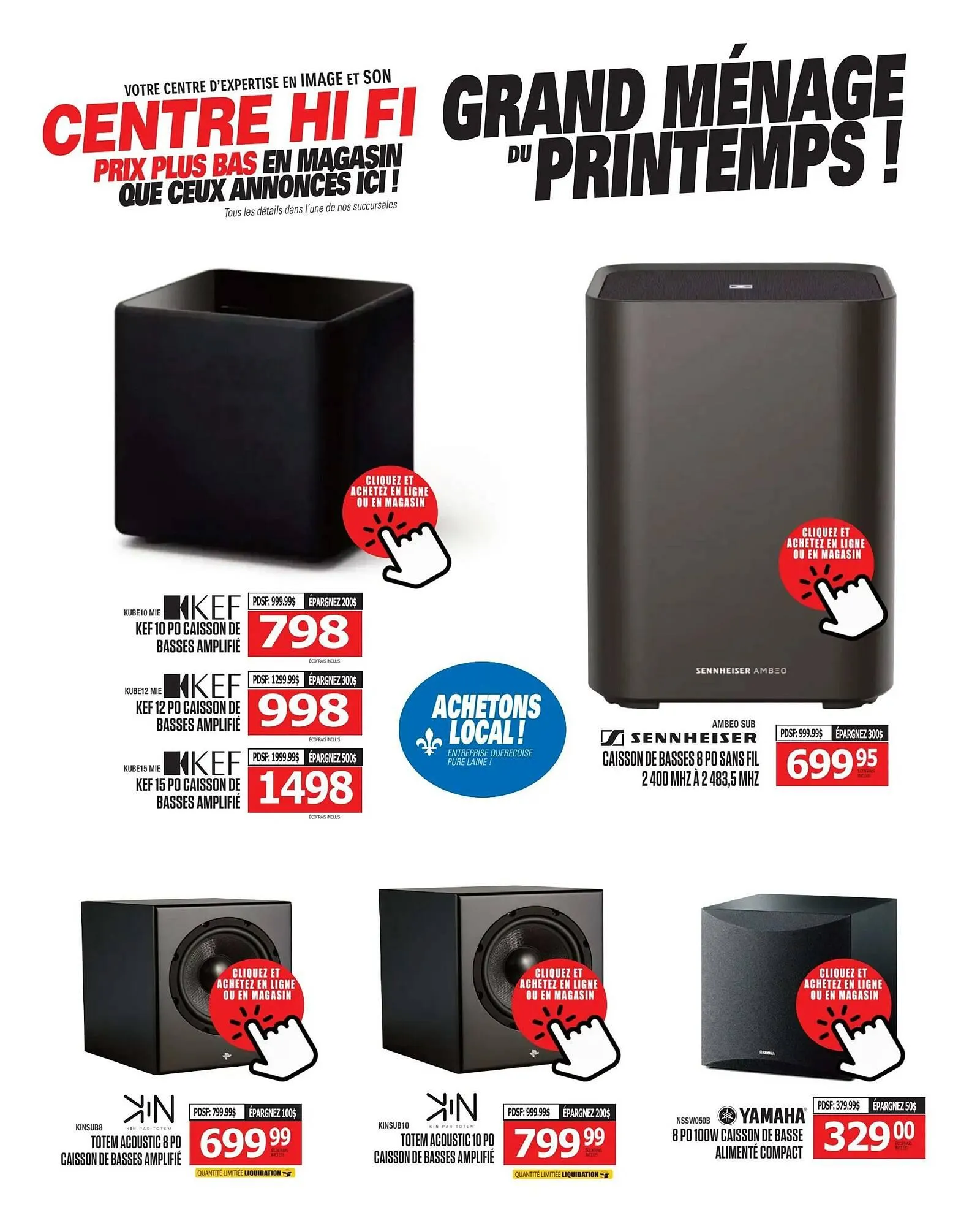 Centre Hi-Fi flyer from April 25 to May 1 2025 - flyer page 62