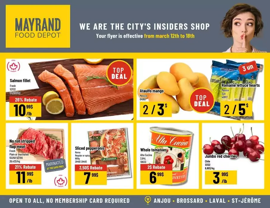 Mayrand flyer from March 12 to March 18 2025 - flyer page 1